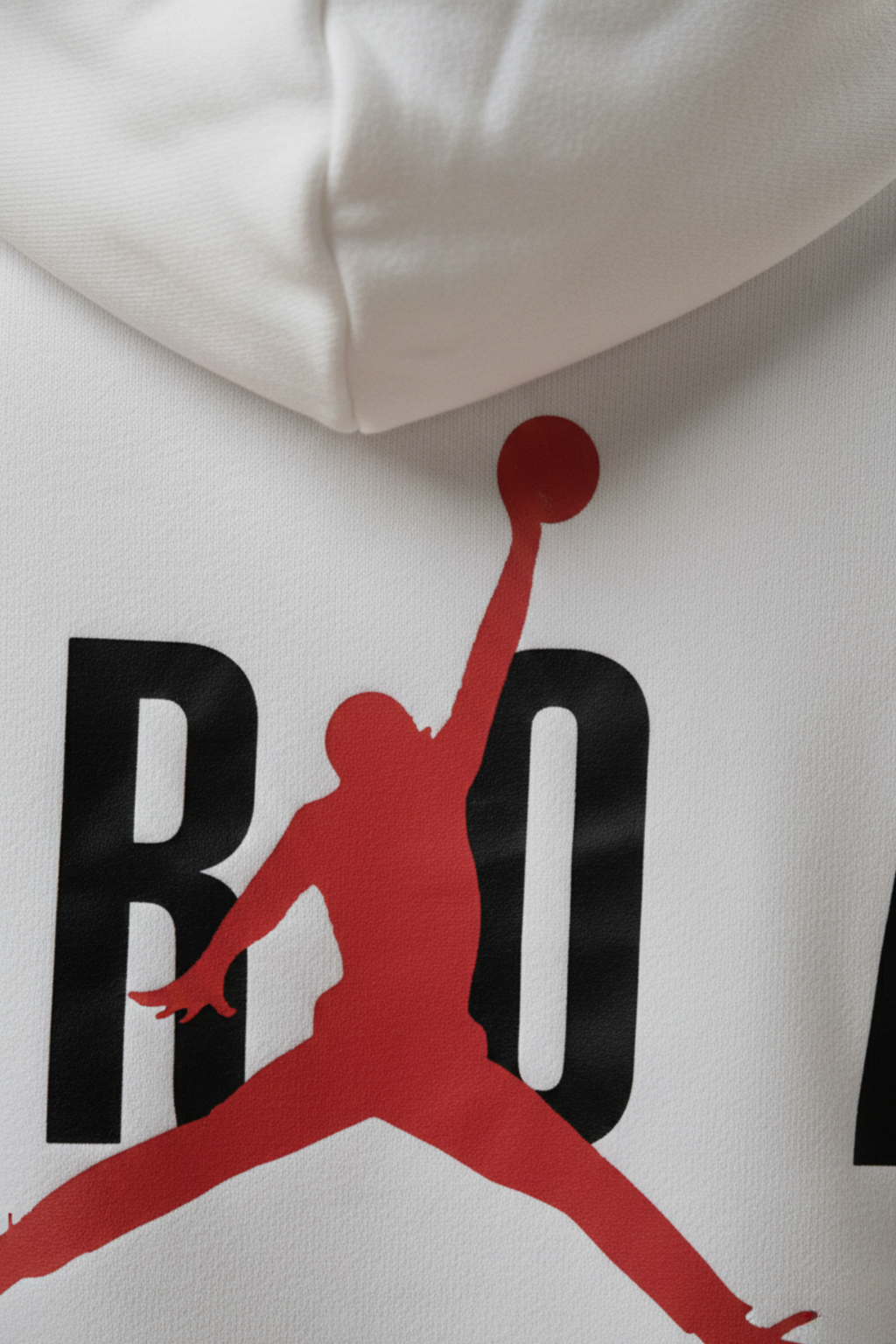 Jordan Premium Oversized Hoodie  - White