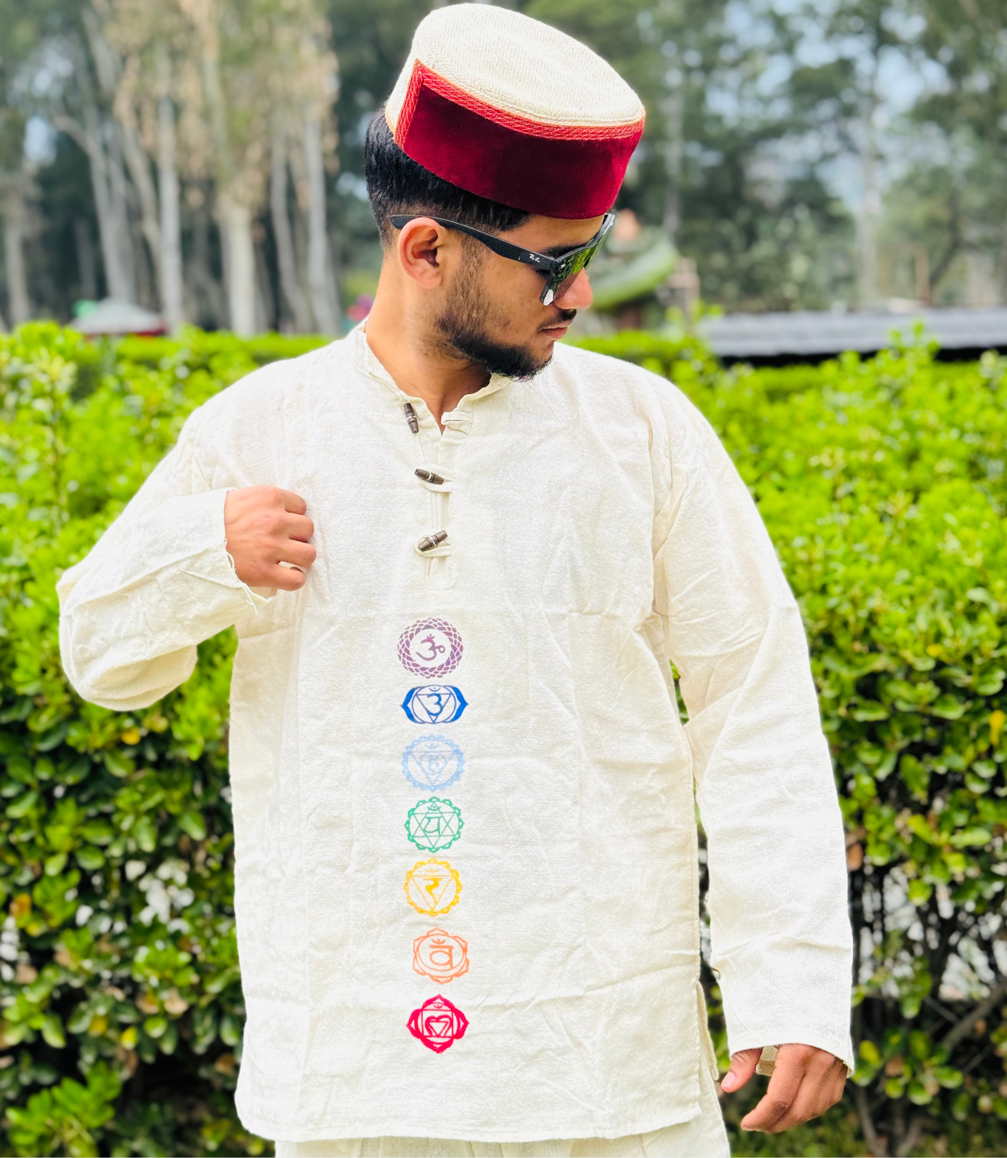 7 Chakara Kurta
