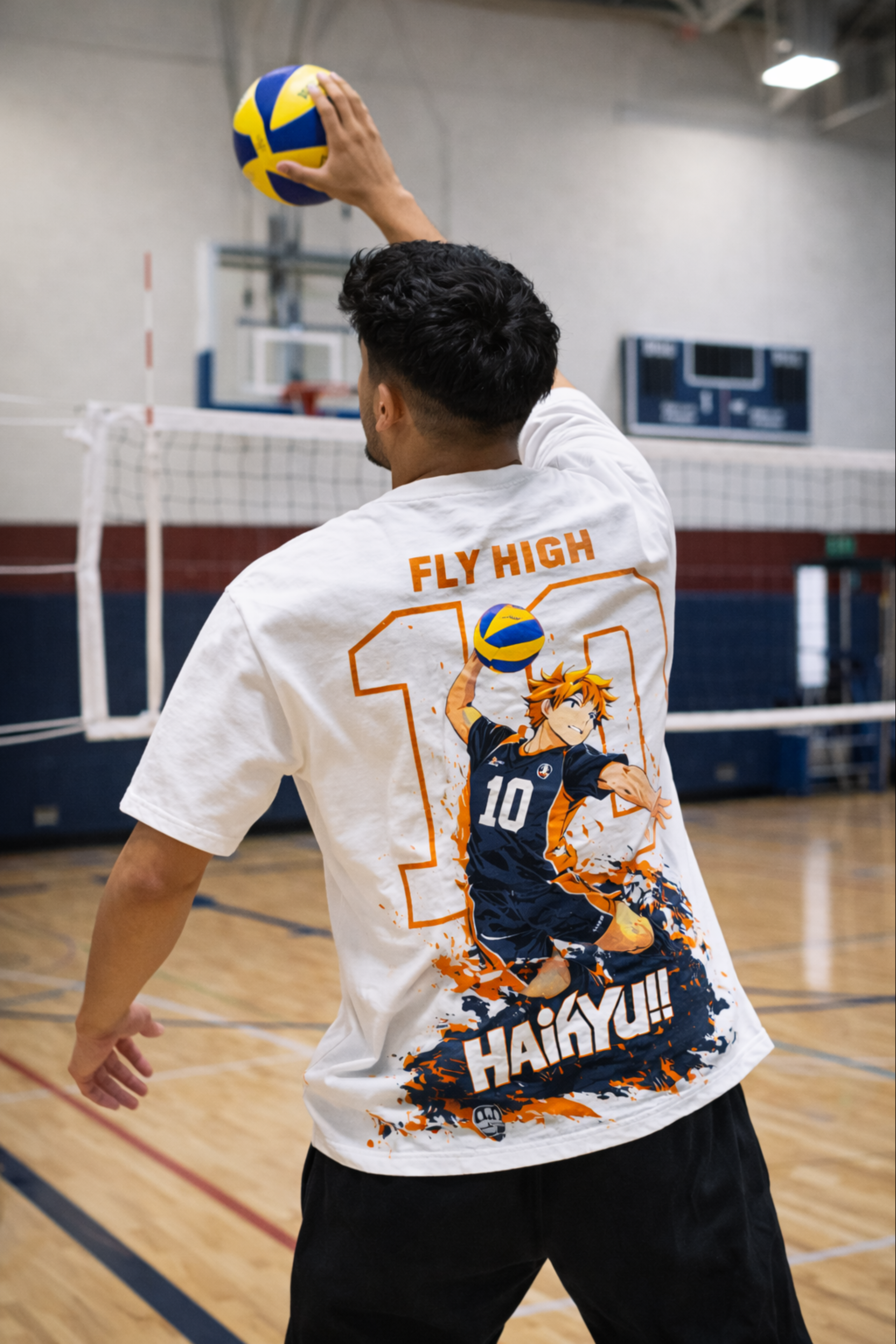 Fly High Oversized Tee - White