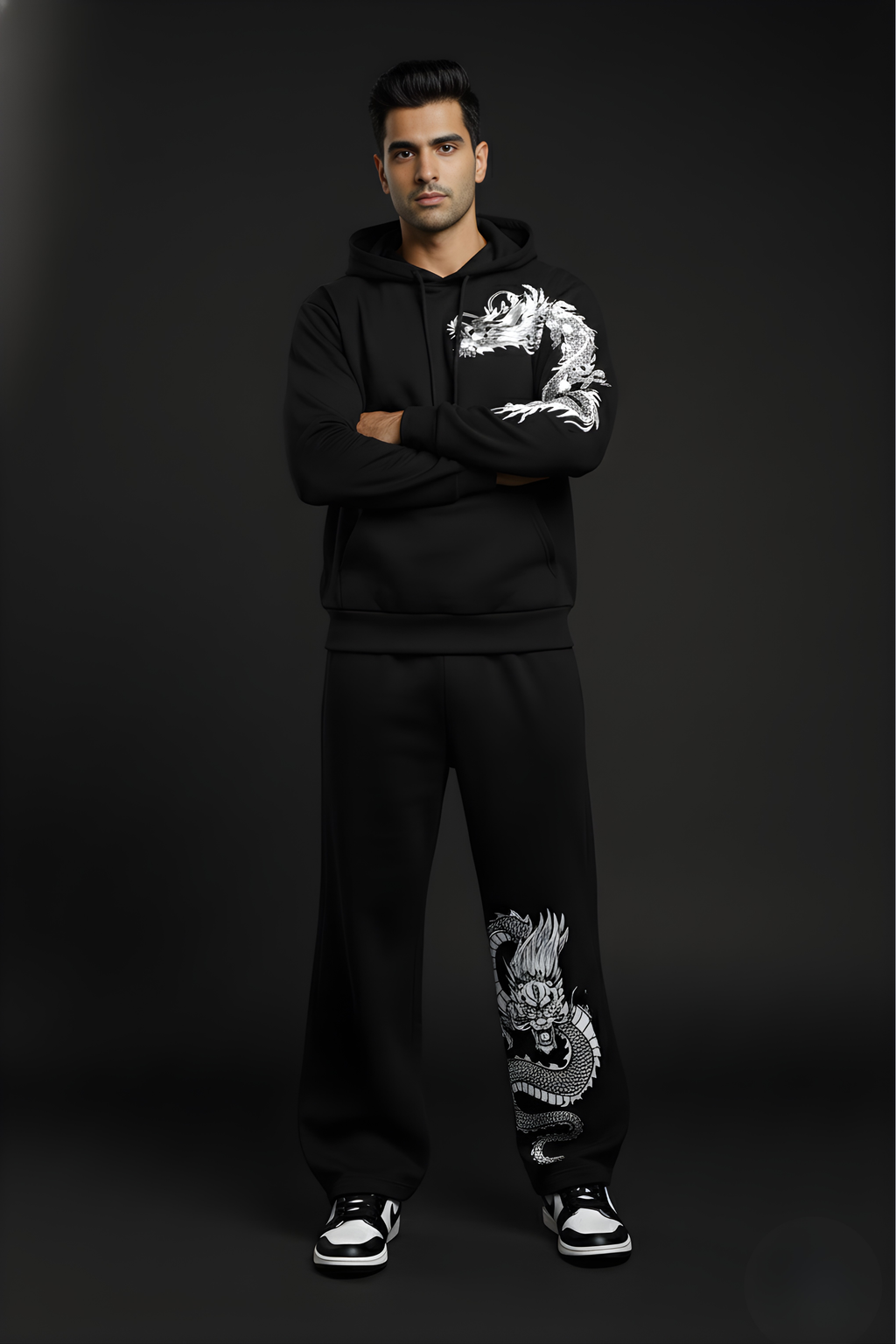 DRAGONSTRIKE Unisex Winter Set  - Black