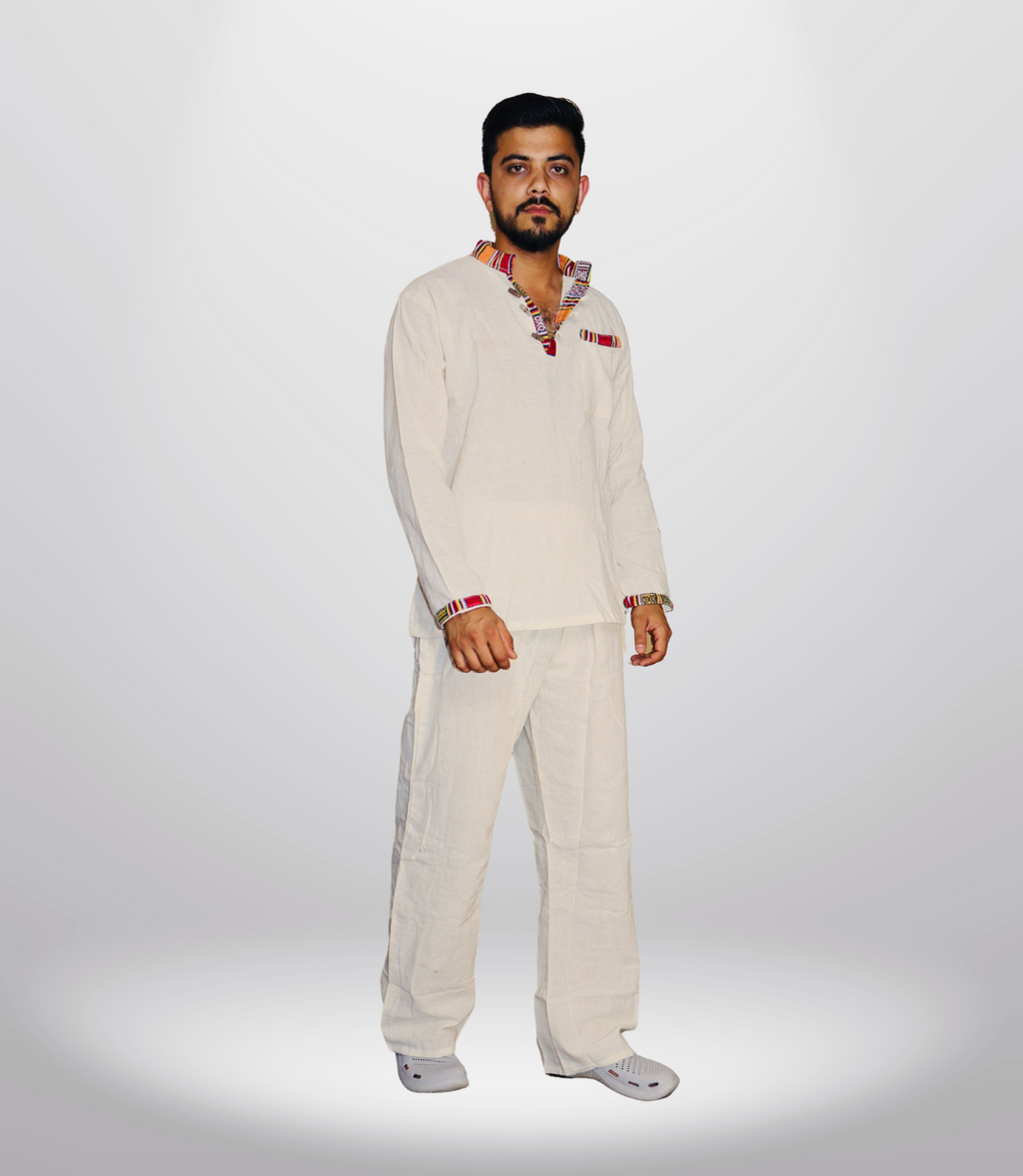 Cotton Kurta - Pajama Plain