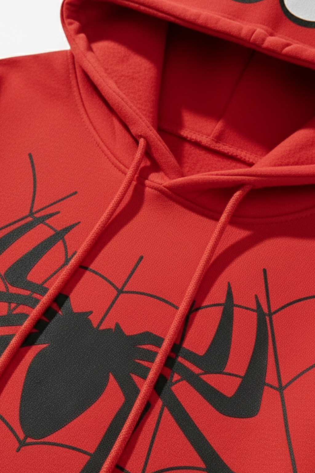 SPIDER Regular Unisex Hoodie – Red