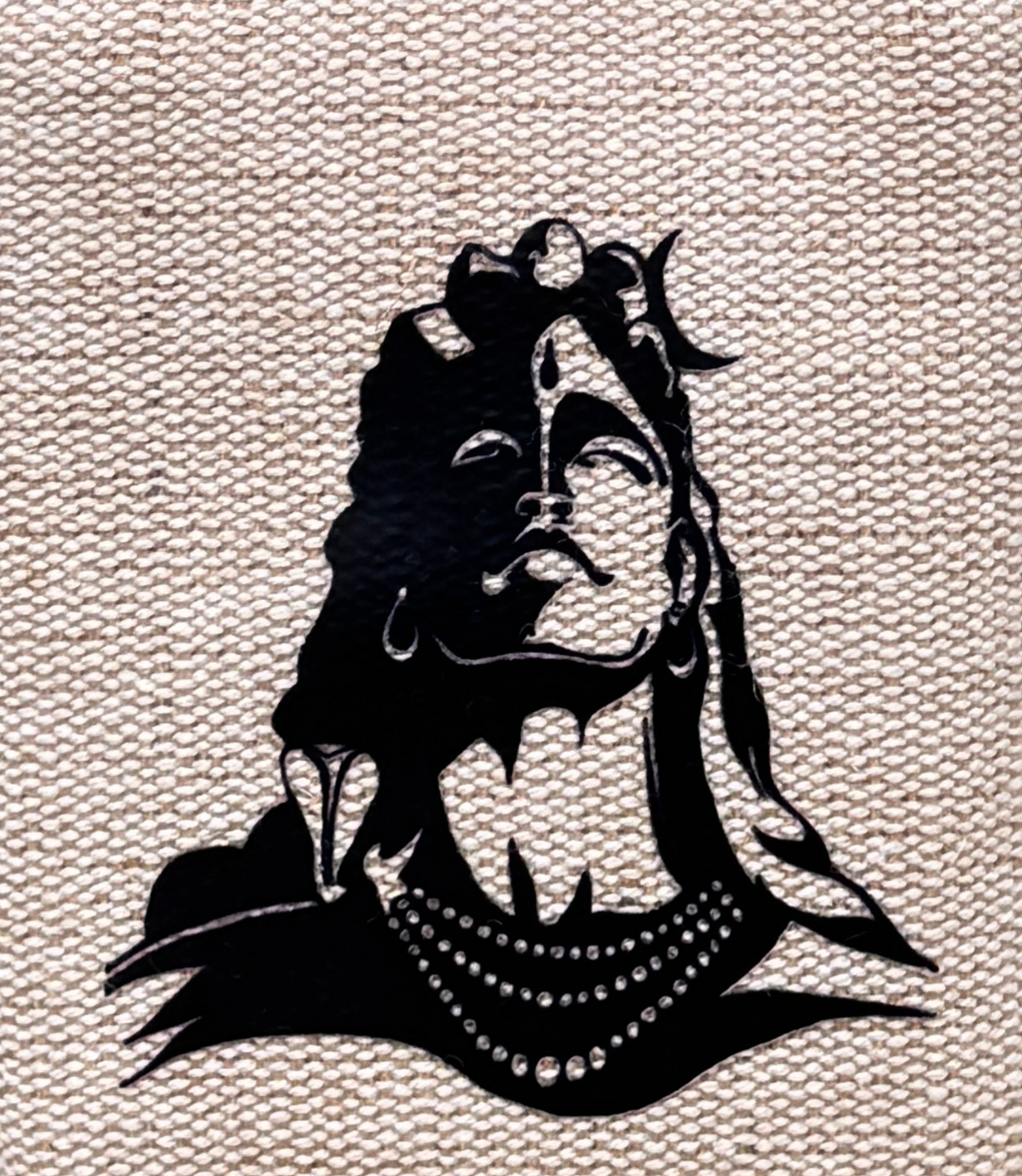Printed Shiva Hemp Wallet