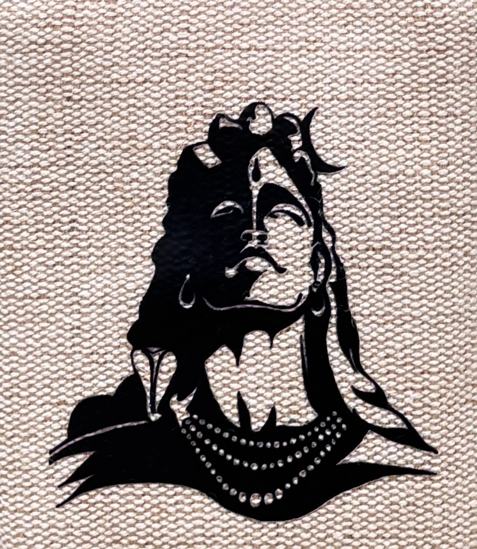 Printed Shiva Hemp Wallet