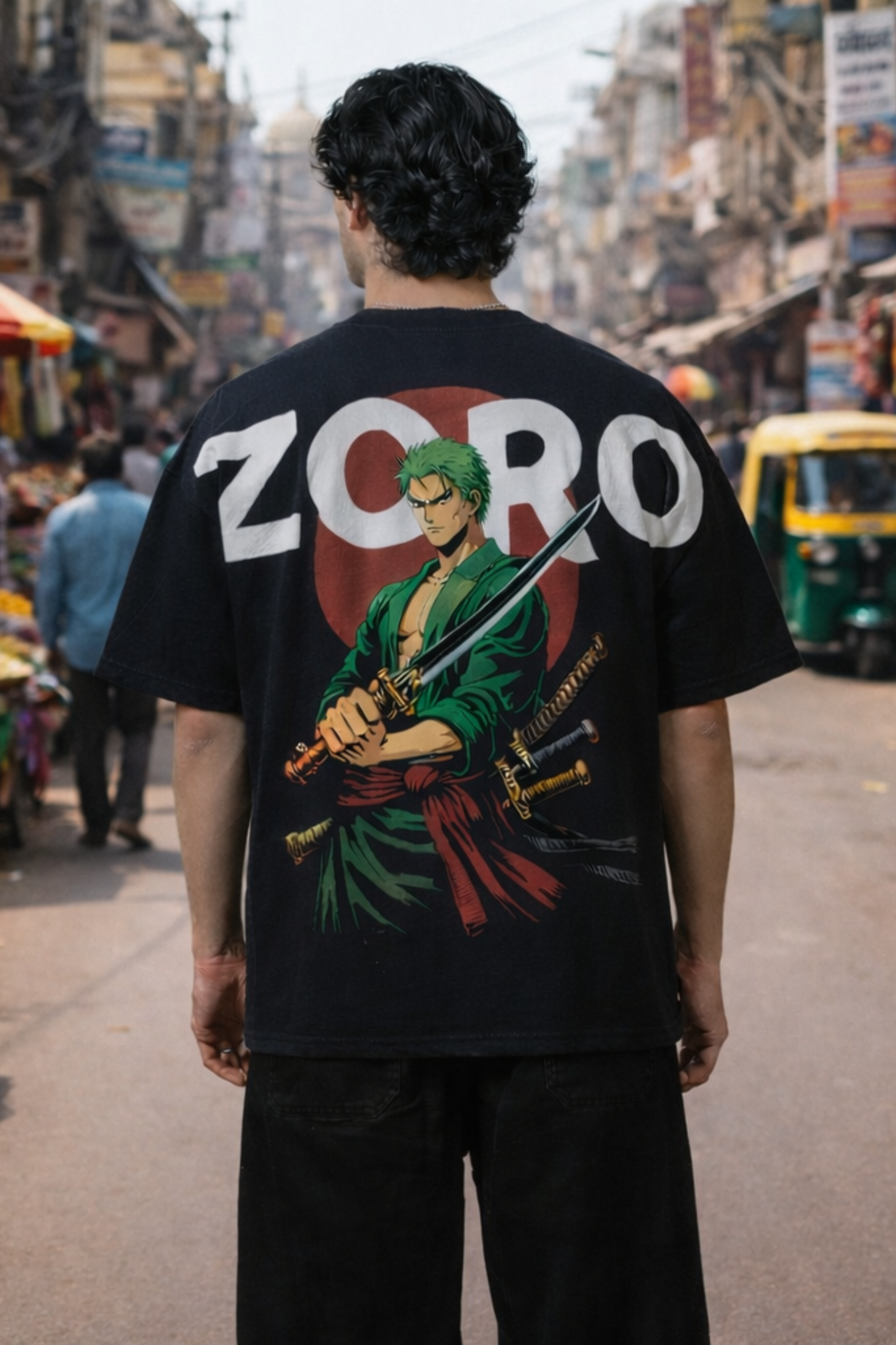ZORO Oversized Tee - Black