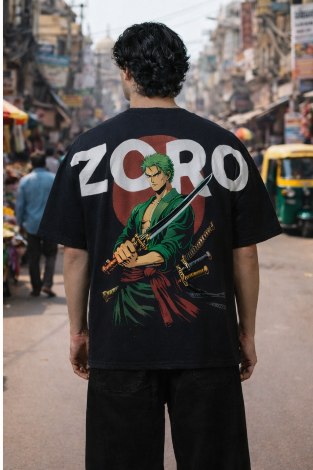 ZORO Oversized Tee - Black