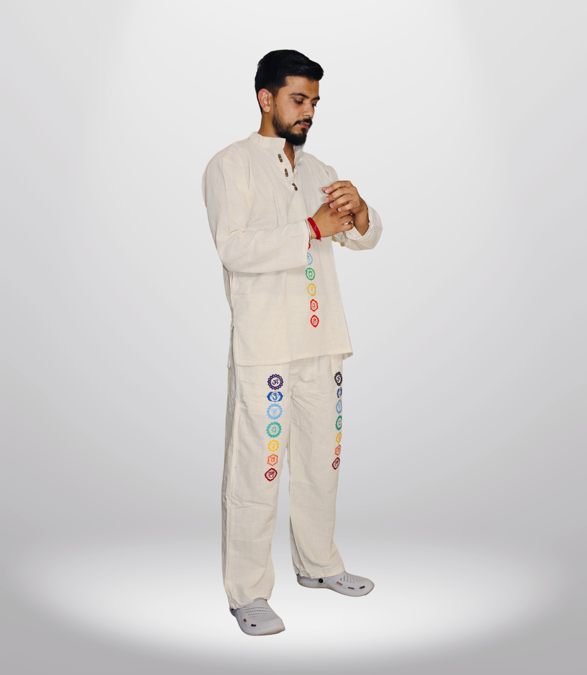 7 Chakara Kurta - Pajama Set