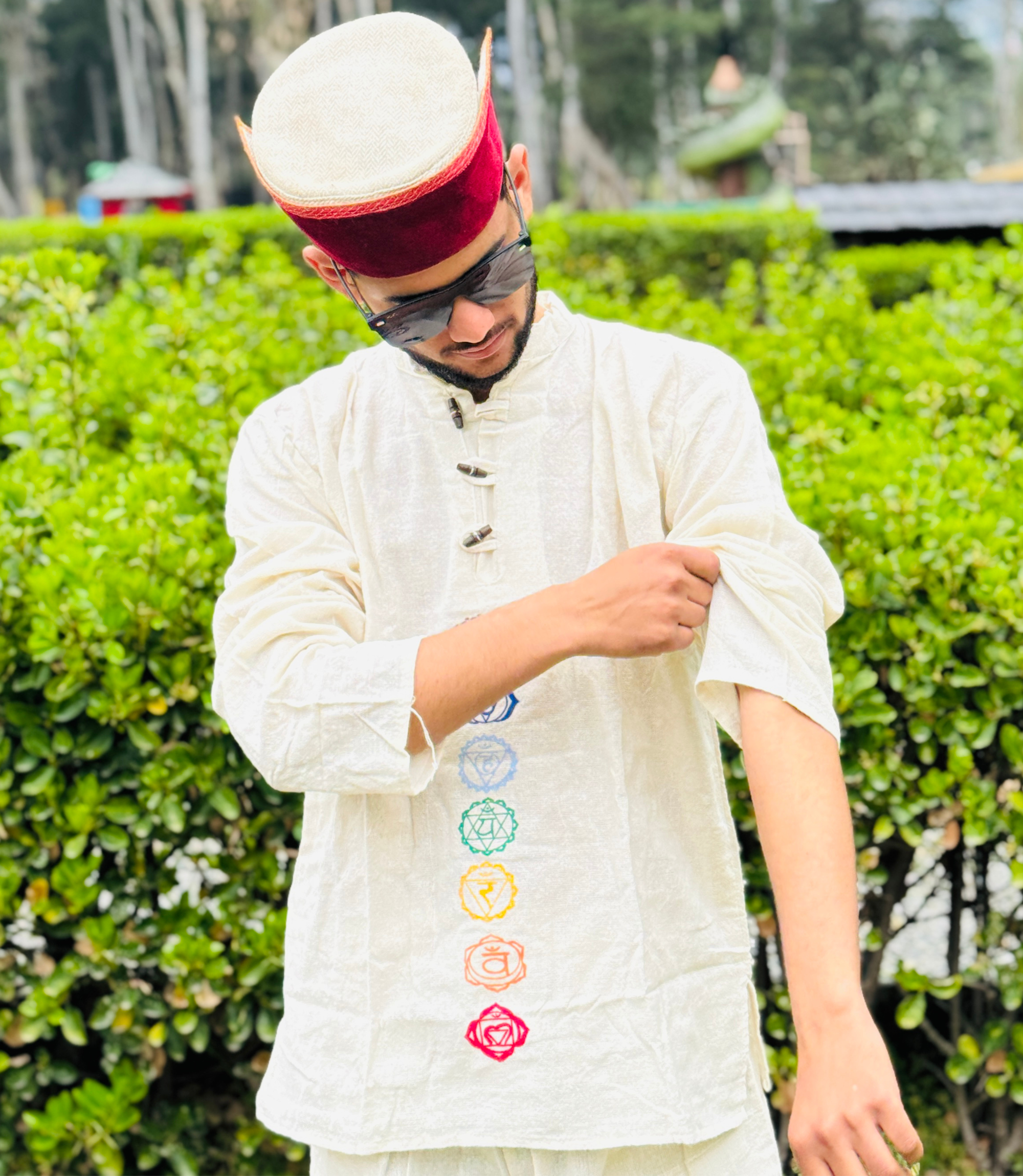 7 Chakara Kurta