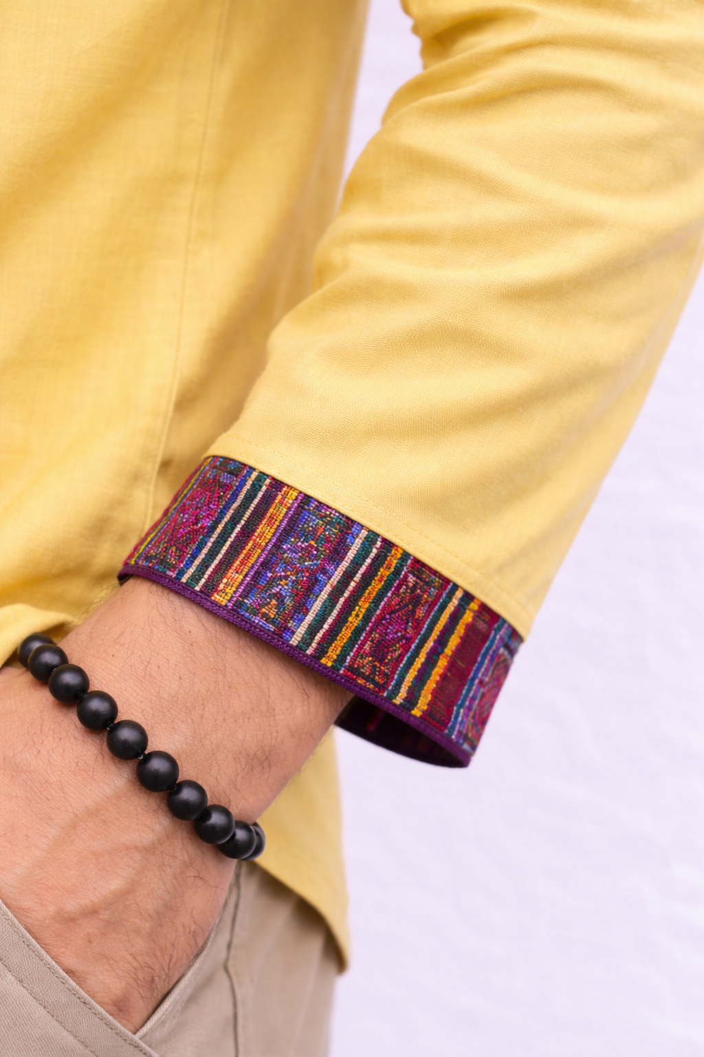 7 Chakara Kurta - YELLOW