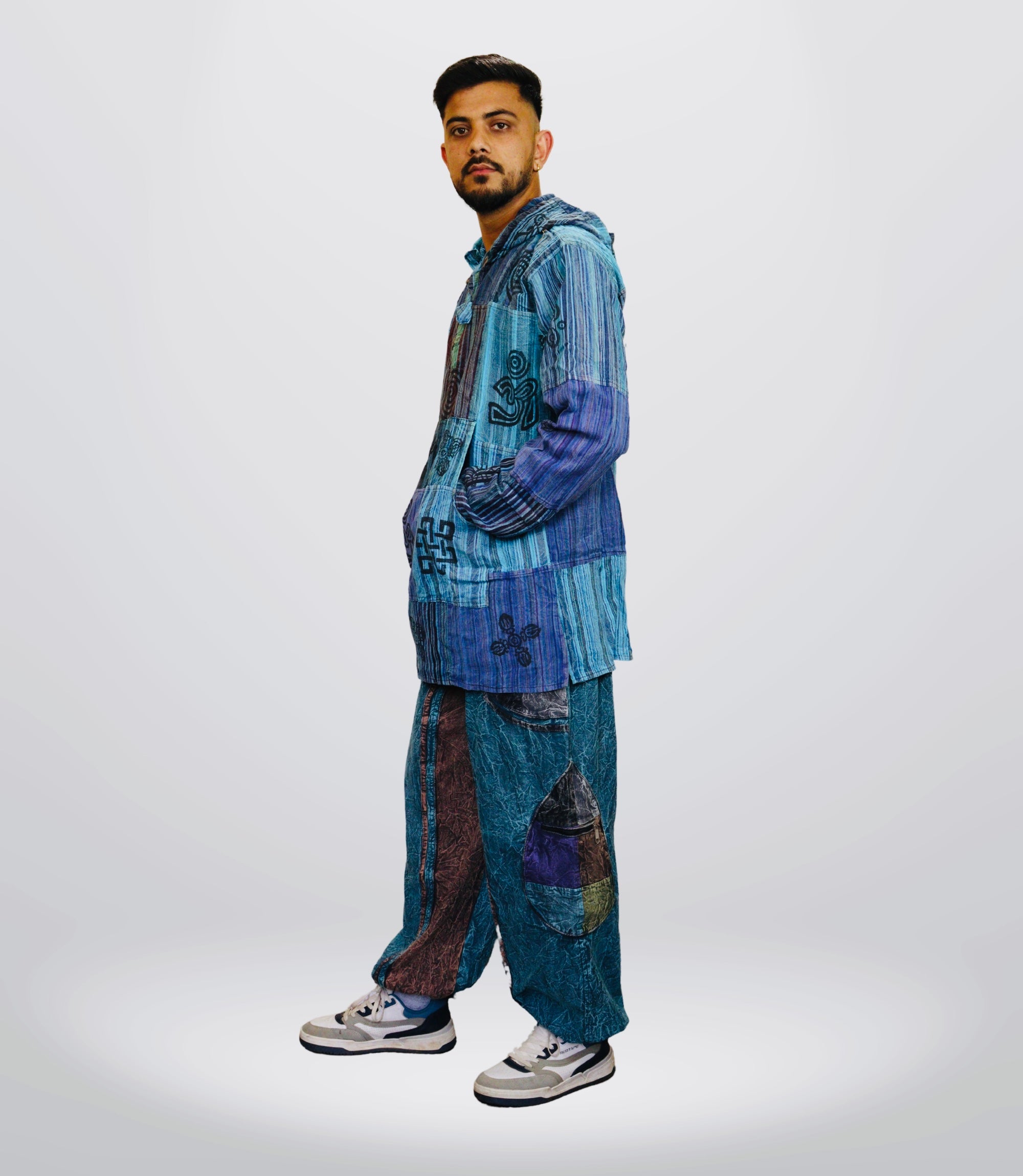 Boho Tribal Hoodie-Pants – Blue Ocean