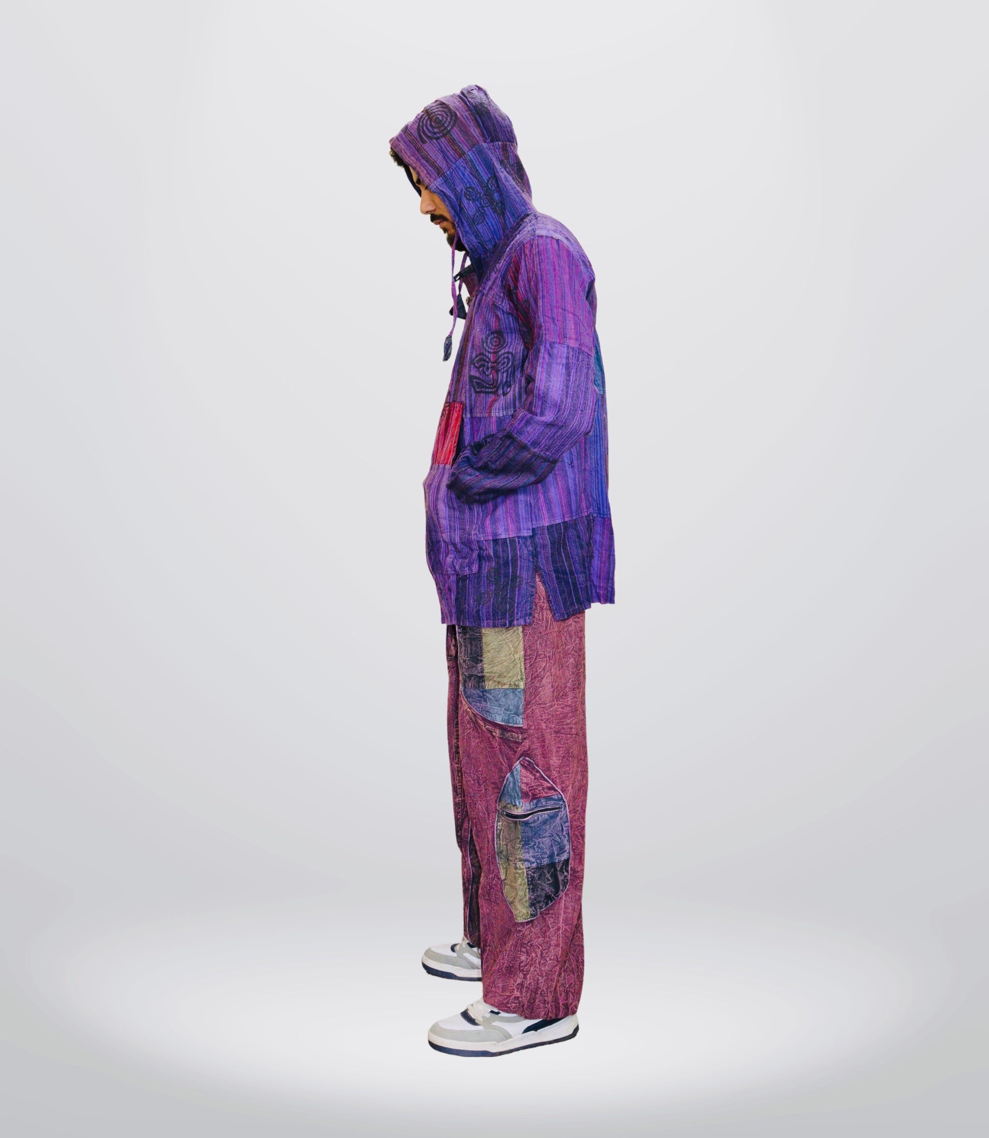 Boho Tribal Hoodie-Pants- Earthstone