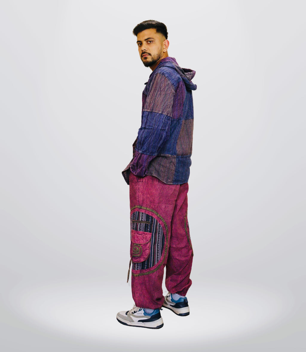 Boho Tribal Summer Hoodie-Pants- Rosemyst