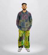 Boho Tribal Hoodie-Pants – Wild Green