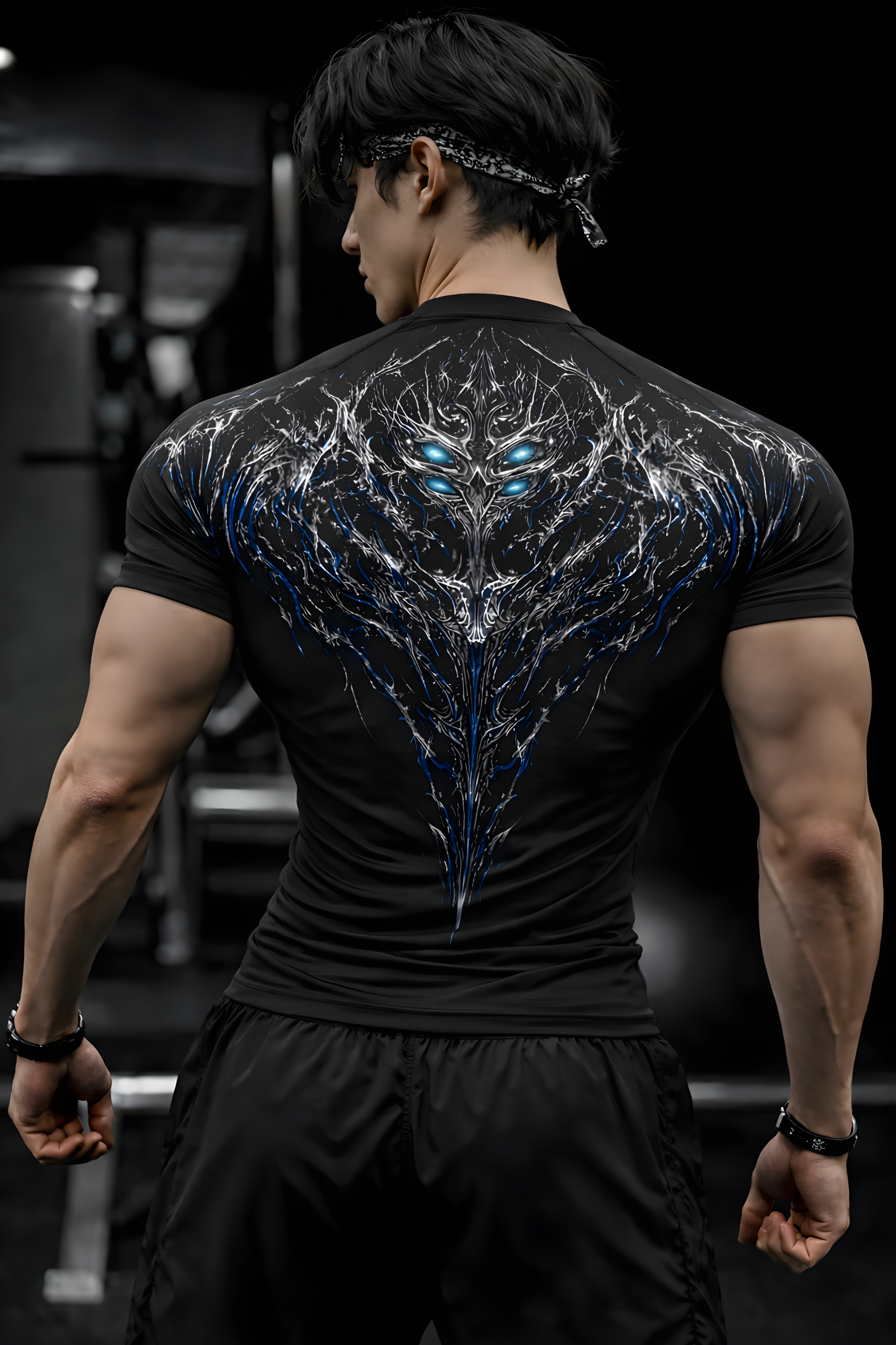 Backbreaker Compression Half Sleeve T-Shirt – Black